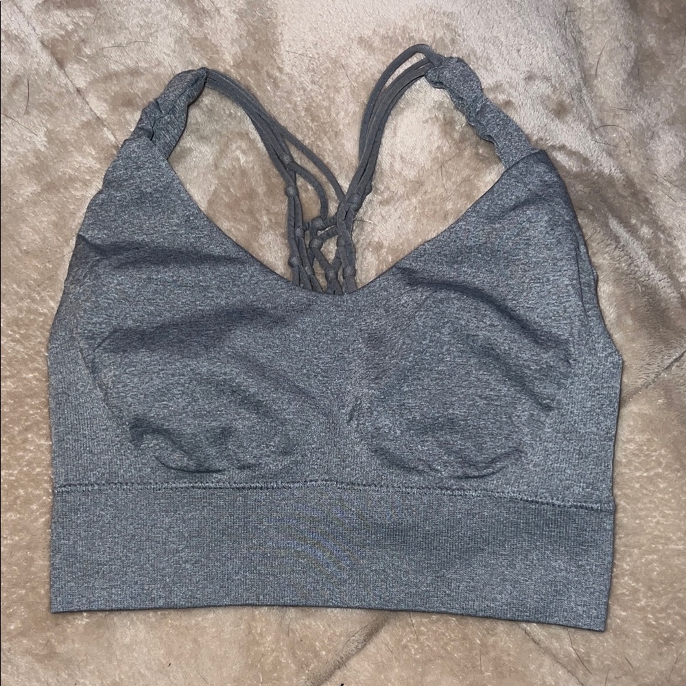 Gray Women's Sports Bra size small